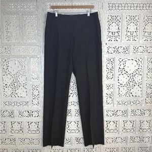 Vtg Pendleton Black Wool Trouser Pants Sz 10 T Workwear Preppy Academia Career